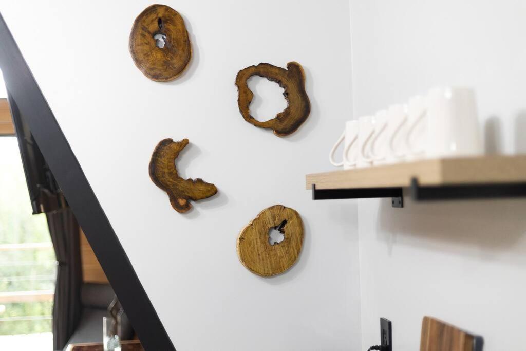 Valhalla Cabins Aframes With Hot Tubs & Sauna Cosby エクステリア 写真